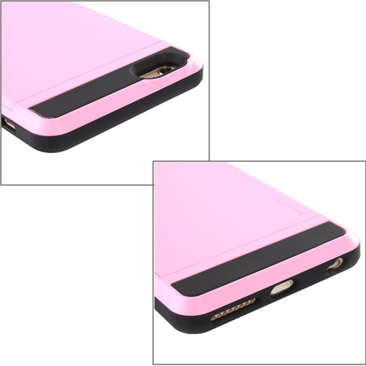 Blade PC + TPU Combination Case with Card Slot for iPhone 6 Plus & 6S Plus