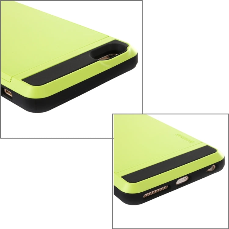 Blade PC + TPU Combination Case with Card Slot for iPhone 6 Plus & 6S Plus