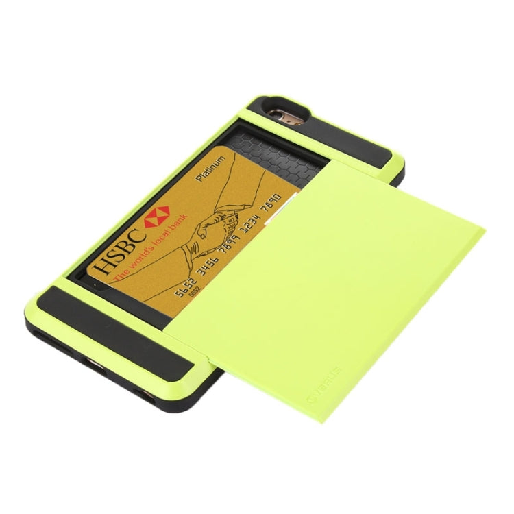 Blade PC + TPU Combination Case with Card Slot for iPhone 6 Plus & 6S Plus