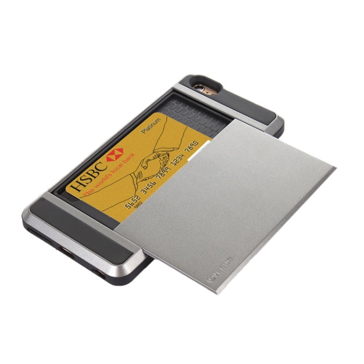 Blade PC + TPU Combination Case with Card Slot for iPhone 6 Plus & 6S Plus