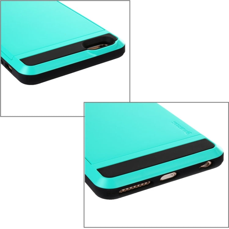 Blade PC + TPU Combination Case with Card Slot for iPhone 6 Plus & 6S Plus