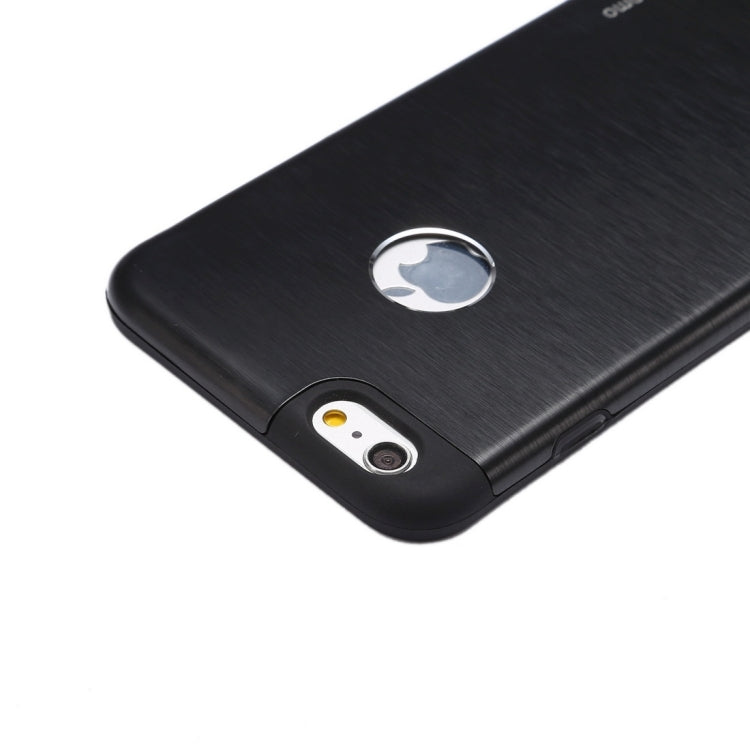 MOTOMO Brushed Texture Metal + TPU Protective Case for iPhone 6 Plus & 6s Plus