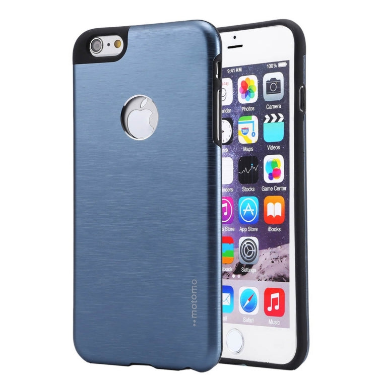 MOTOMO Brushed Texture Metal + TPU Protective Case for iPhone 6 Plus & 6s Plus
