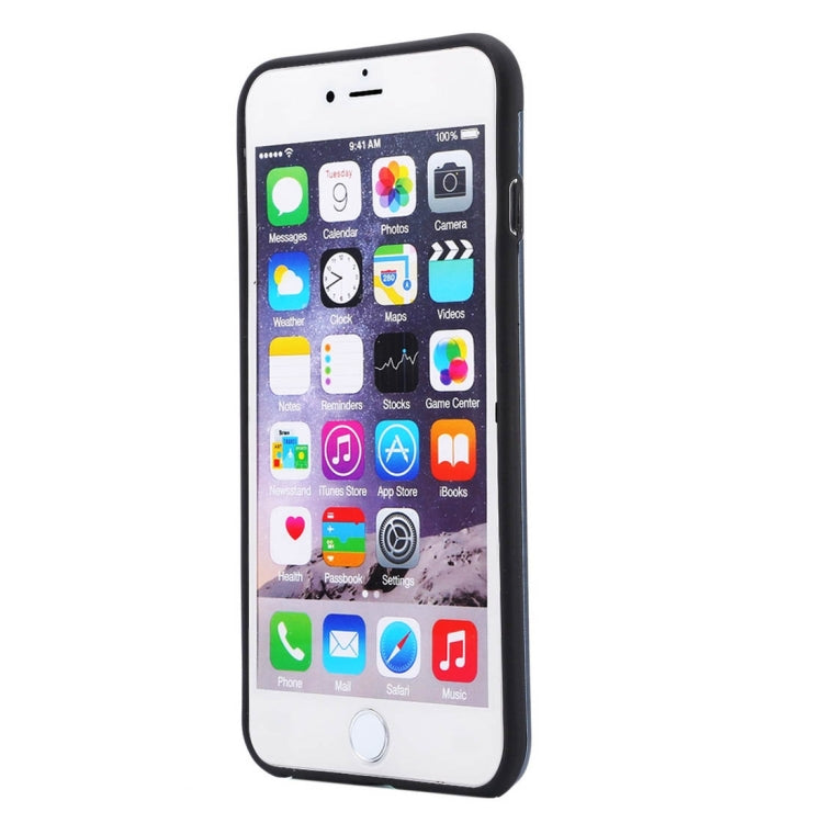 MOTOMO Brushed Texture Metal + TPU Protective Case for iPhone 6 Plus & 6s Plus