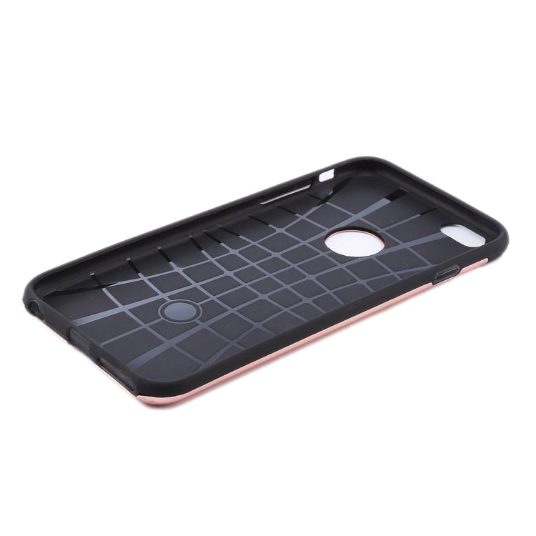 MOTOMO Brushed Texture Metal + TPU Protective Case for iPhone 6 Plus & 6s Plus