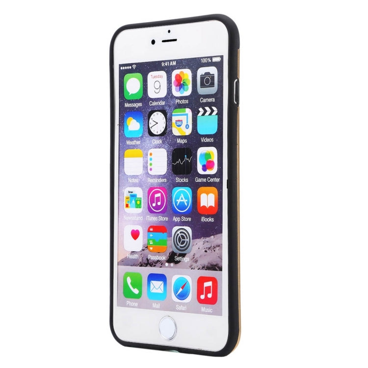 MOTOMO Brushed Texture Metal + TPU Protective Case for iPhone 6 Plus & 6s Plus