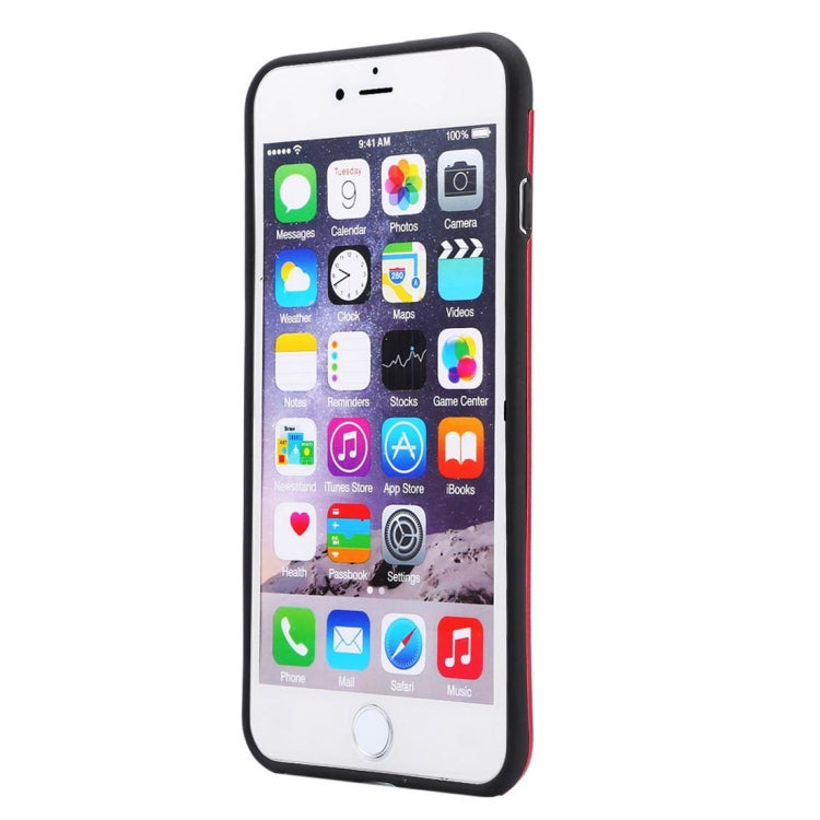MOTOMO Brushed Texture Metal + TPU Protective Case for iPhone 6 Plus & 6s Plus