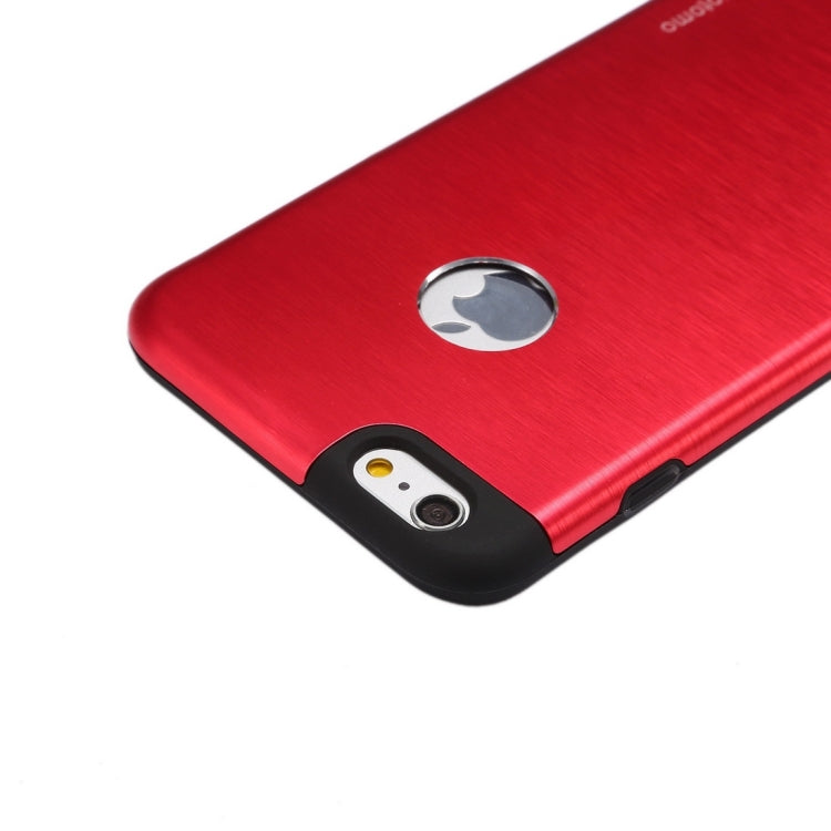MOTOMO Brushed Texture Metal + TPU Protective Case for iPhone 6 Plus & 6s Plus