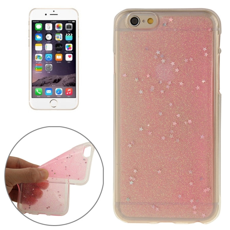 Star Sequins Flash Powder Series TPU Protective Case for iPhone 6 Plus & 6S Plus