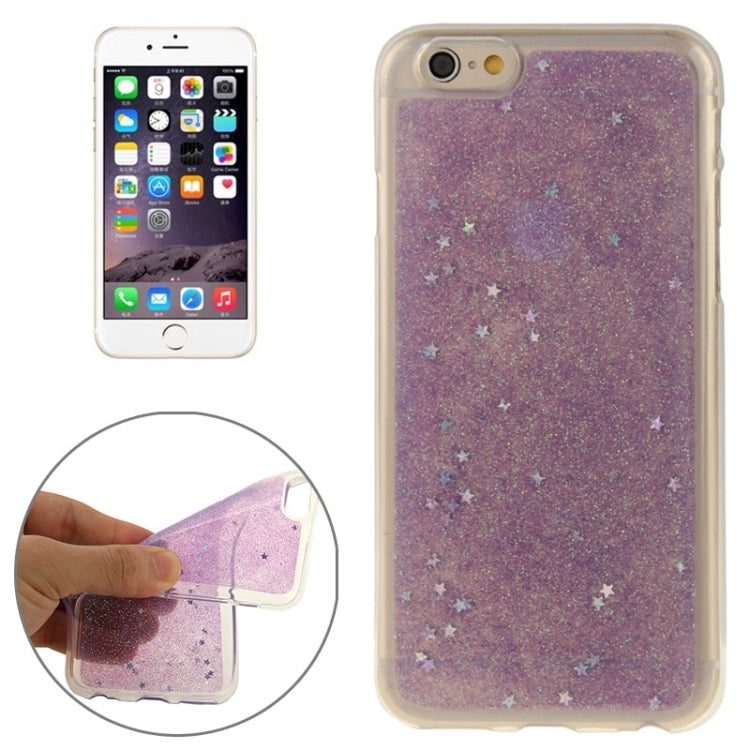 Star Sequins Flash Powder Series TPU Protective Case for iPhone 6 Plus & 6S Plus