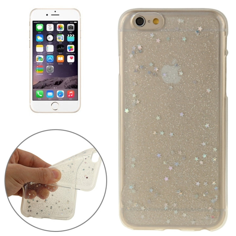 Star Sequins Flash Powder Series TPU Protective Case for iPhone 6 Plus & 6S Plus