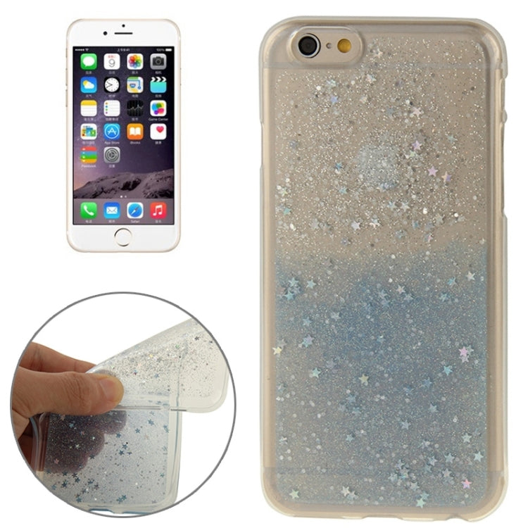 Two-Tone Star Sequins Flash Powder Series TPU Protective Case for iPhone 6 Plus & 6S Plus