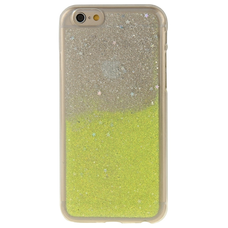 Two-Tone Star Sequins Flash Powder Series TPU Protective Case for iPhone 6 Plus & 6S Plus