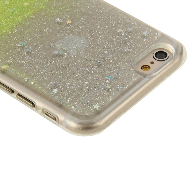 Two-Tone Star Sequins Flash Powder Series TPU Protective Case for iPhone 6 Plus & 6S Plus