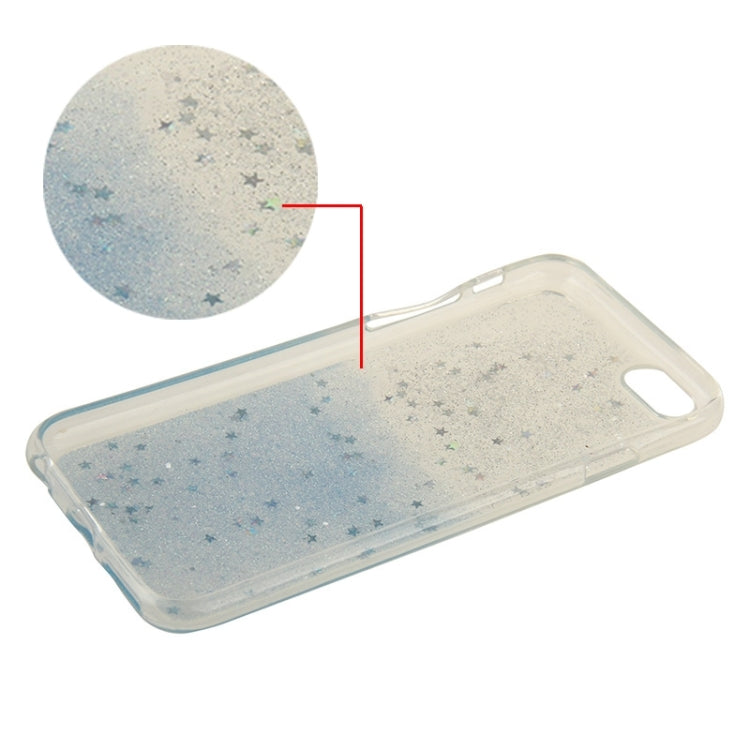 Two-Tone Star Sequins Flash Powder Series TPU Protective Case for iPhone 6 Plus & 6S Plus