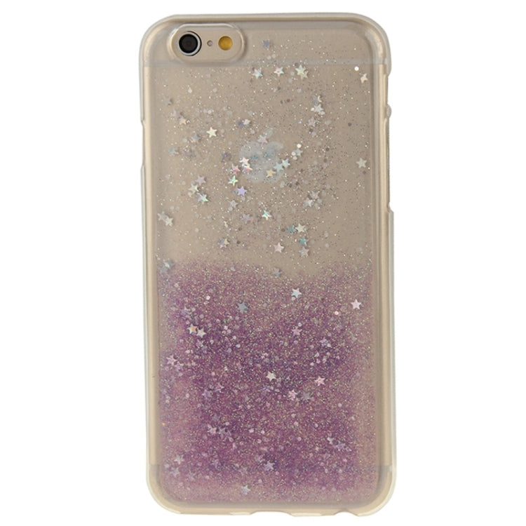 Two-Tone Star Sequins Flash Powder Series TPU Protective Case for iPhone 6 Plus & 6S Plus