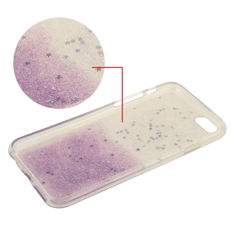 Two-Tone Star Sequins Flash Powder Series TPU Protective Case for iPhone 6 Plus & 6S Plus