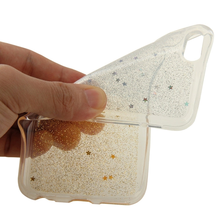 Two-Tone Star Sequins Flash Powder Series TPU Protective Case for iPhone 6 Plus & 6S Plus