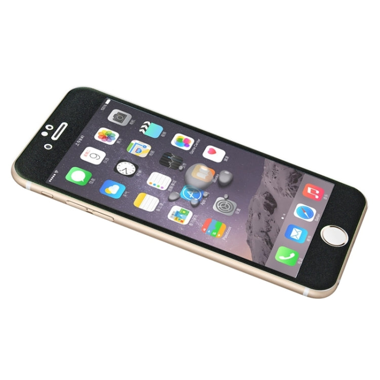 0.3mm 3D Curved Glitter Powder Carbon Fiber Full Screen Glass Screen Film for iPhone 6 Plus & 6s Plus
