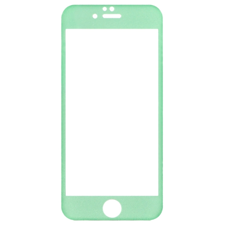 0.3mm 3D Curved Glitter Powder Carbon Fiber Full Screen Glass Screen Film for iPhone 6 Plus & 6s Plus