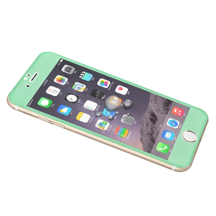 0.3mm 3D Curved Glitter Powder Carbon Fiber Full Screen Glass Screen Film for iPhone 6 Plus & 6s Plus