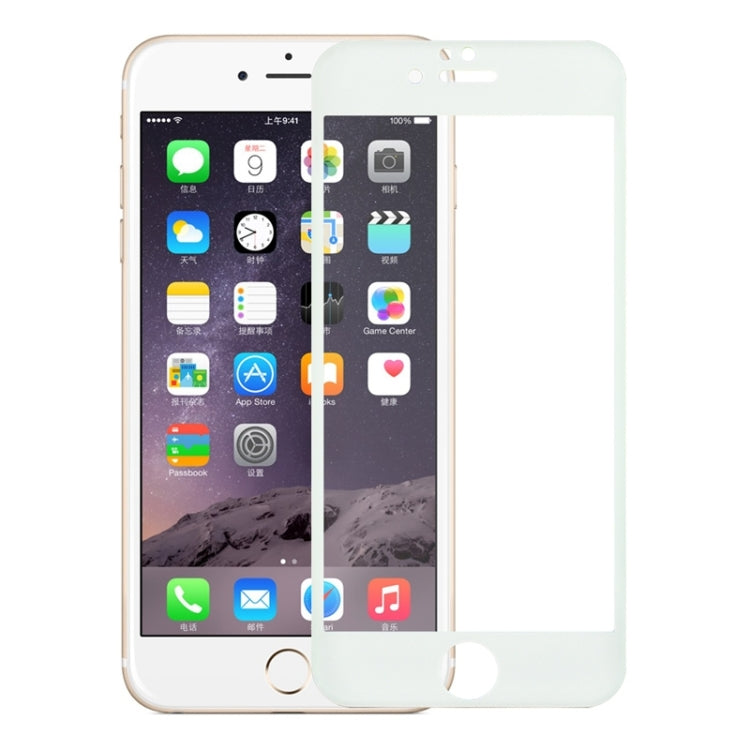 0.3mm 3D Curved Glitter Powder Carbon Fiber Full Screen Glass Screen Film for iPhone 6 Plus & 6s Plus