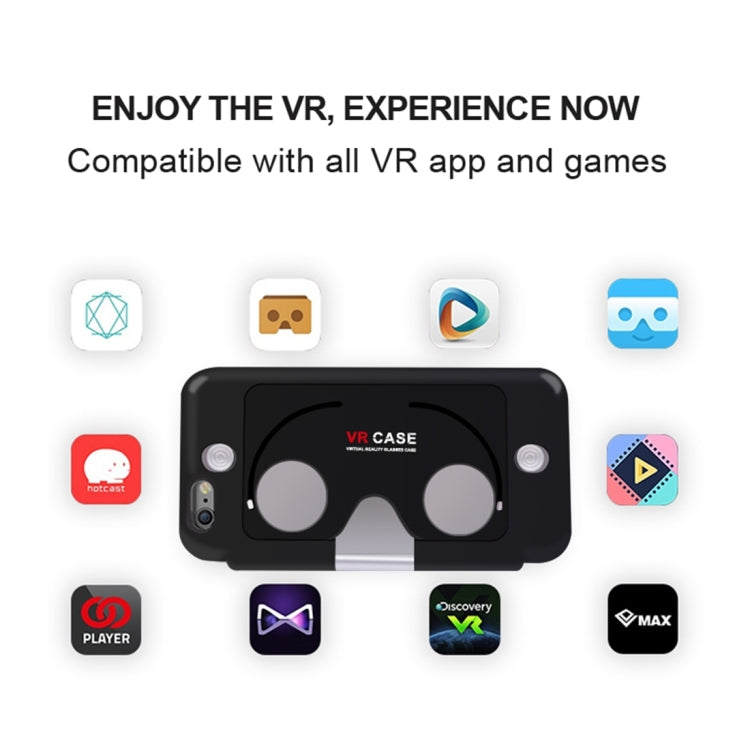 VRCASE Portable VR Glass 3D VR Case Virtual Reality Figment Storm Mirror for iPhone 6 Plus & 6s Plus
