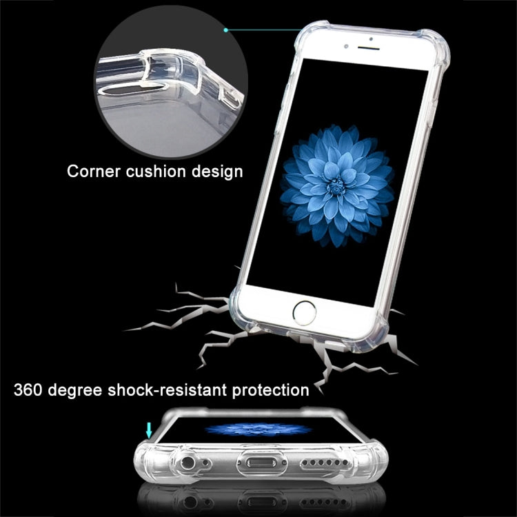 For iPhone 6 Plus & 6s Plus Shock-resistant Cushion TPU Protective Case