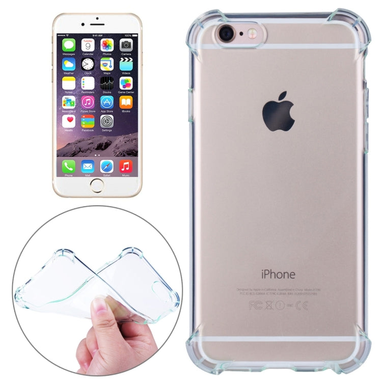 For iPhone 6 Plus & 6s Plus Shock-resistant Cushion TPU Protective Case