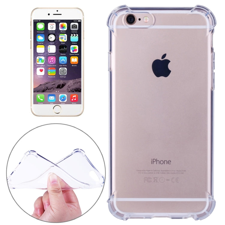 For iPhone 6 Plus & 6s Plus Shock-resistant Cushion TPU Protective Case