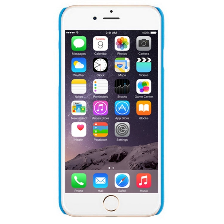 Creative Plastic Hard Shell + Leather Back Case with Card Slots for iPhone 6 Plus & 6S Plus