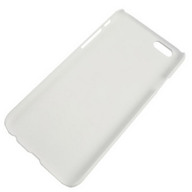 Creative Plastic Hard Shell + Leather Back Case with Card Slots for iPhone 6 Plus & 6S Plus