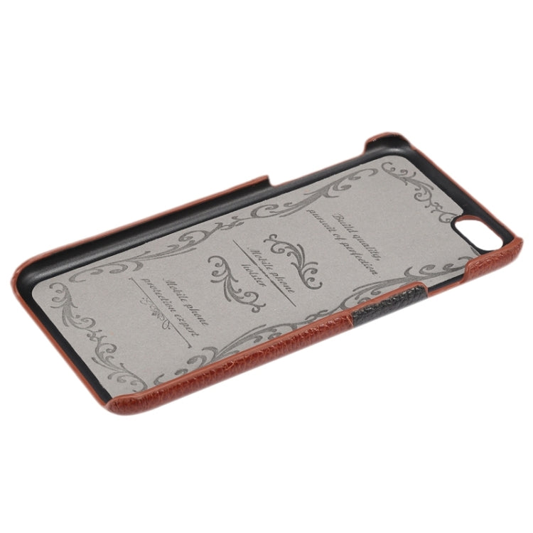 For iPhone 6 Plus & 6s Plus Colorful Matching Genuine Cowhide Leather Case with Card Slots