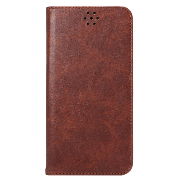 Crazy Horse Texture Magnetic Horizontal Flip Leather Case with Holder & Card Slot for iPhone 6 Plus & 6S Plus