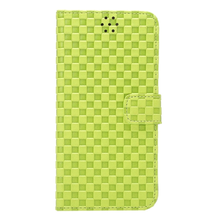 Embossing Grid Texture Horizontal Flip Leather Case with Holder & Card Slot for iPhone 6 Plus & 6S Plus