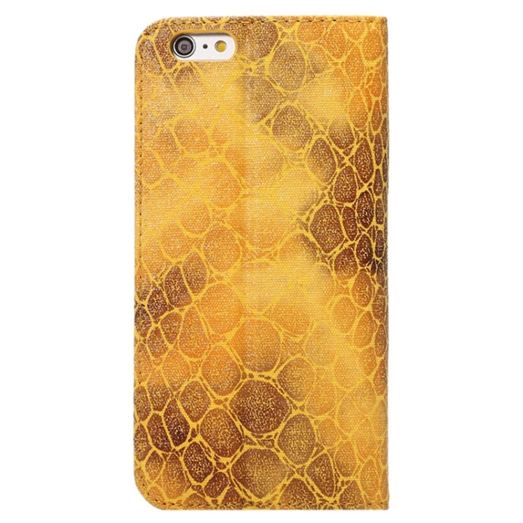 Stone Texture Magnetic Horizontal Flip Leather Case with Holder & Card Slot for iPhone 6 Plus & 6S Plus