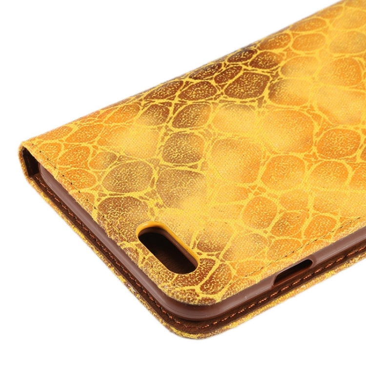 Stone Texture Magnetic Horizontal Flip Leather Case with Holder & Card Slot for iPhone 6 Plus & 6S Plus