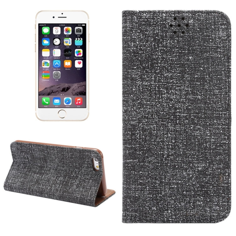 Oxford Cloth Surface Magnetic Horizontal Flip Leather Case with Holder & Card Slot for iPhone 6 Plus & 6S Plus