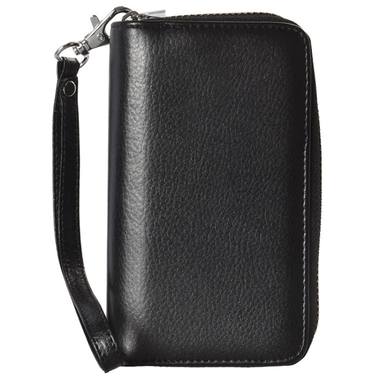 2 in 1 Separable Zipper Wallet Leather Case with Lanyard for iPhone 6 Plus & 6S Plus