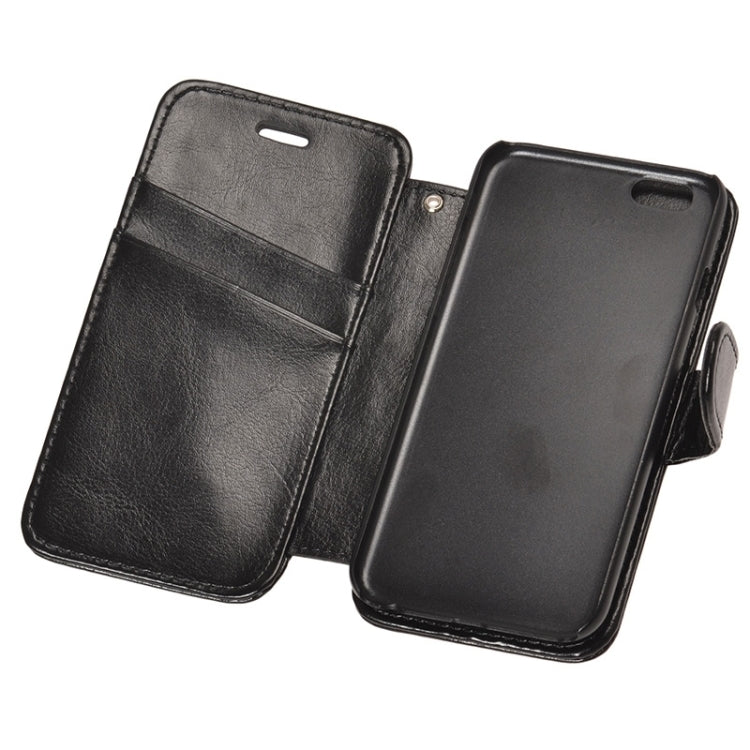 2 in 1 Separable Back Cover Card Slot Style PU Leather Case for iPhone 6 Plus