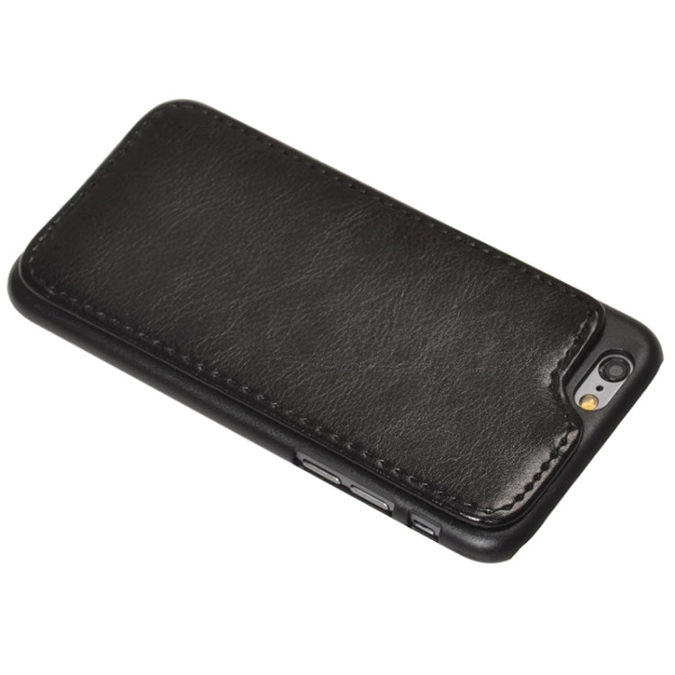 2 in 1 Separable Back Cover Card Slot Style PU Leather Case for iPhone 6 Plus