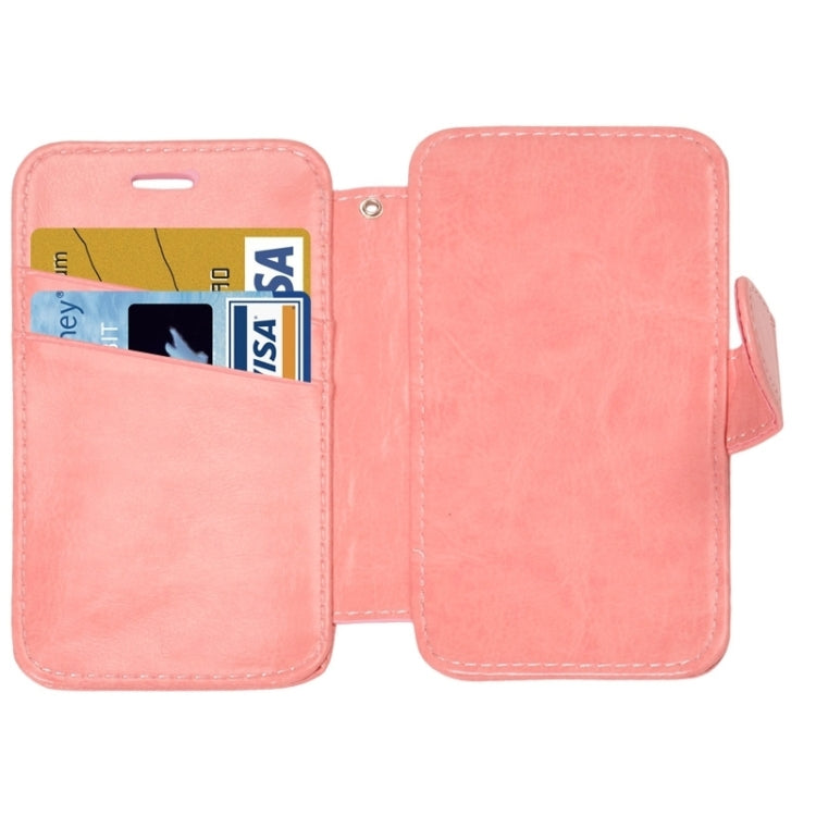 2 in 1 Separable Back Cover Card Slot Style PU Leather Case for iPhone 6 Plus