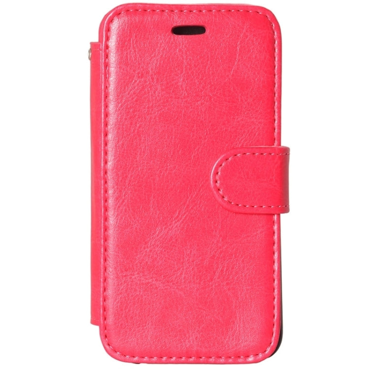 2 in 1 Separable Back Cover Card Slot Style PU Leather Case for iPhone 6 Plus