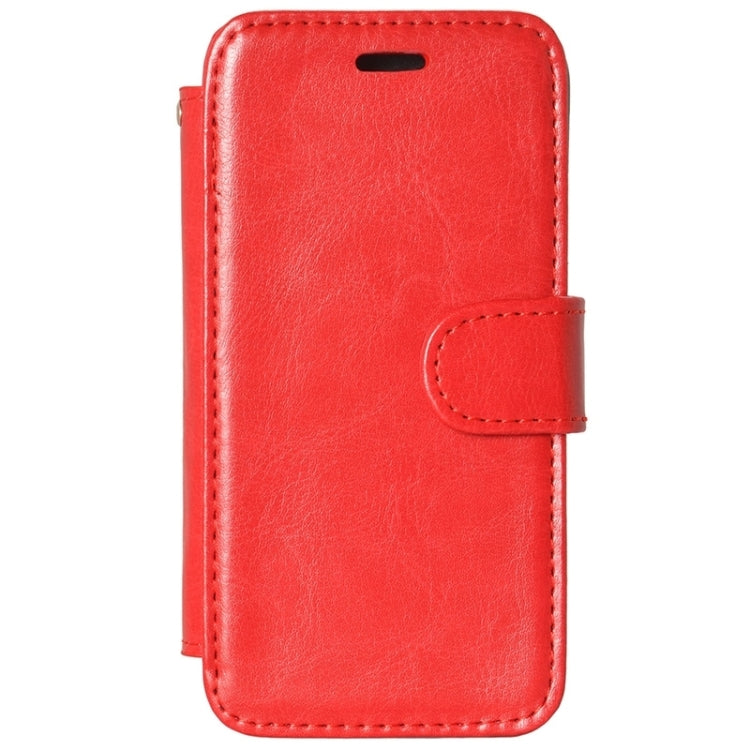 2 in 1 Separable Back Cover Card Slot Style PU Leather Case for iPhone 6 Plus