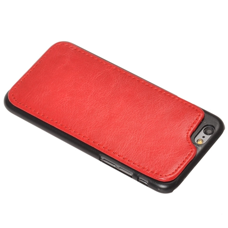 2 in 1 Separable Back Cover Card Slot Style PU Leather Case for iPhone 6 Plus