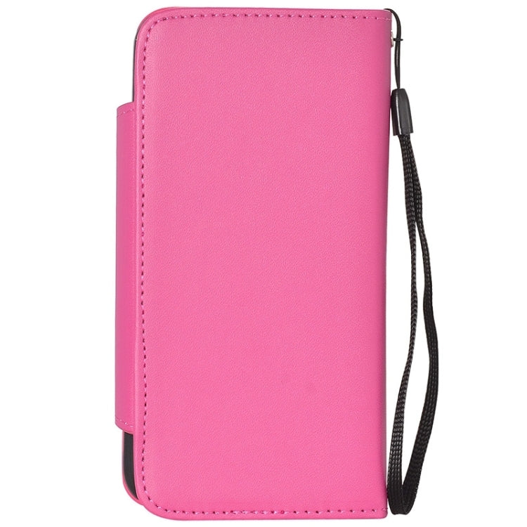 2 in 1 Separable Wallet Style Magnetic Flip PU Leather Case with Lanyard for iPhone 6 Plus & 6S Plus