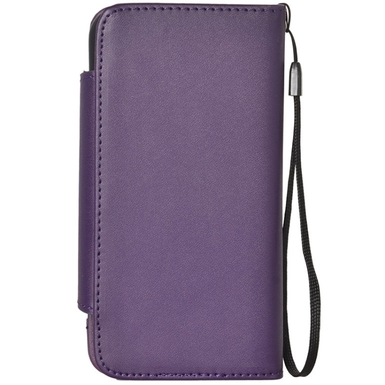2 in 1 Separable Wallet Style Magnetic Flip PU Leather Case with Lanyard for iPhone 6 Plus & 6S Plus