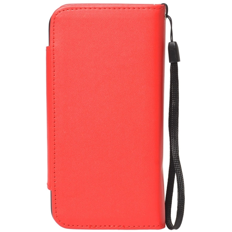 2 in 1 Separable Wallet Style Magnetic Flip PU Leather Case with Lanyard for iPhone 6 Plus & 6S Plus