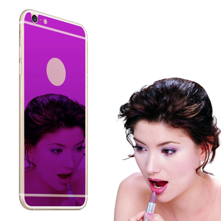 0.3mm Ultra-thin Plating Full Screen Front + Back Color Mirror Tempered Glass Screen Protector for iPhone 6 Plus & 6s Plus