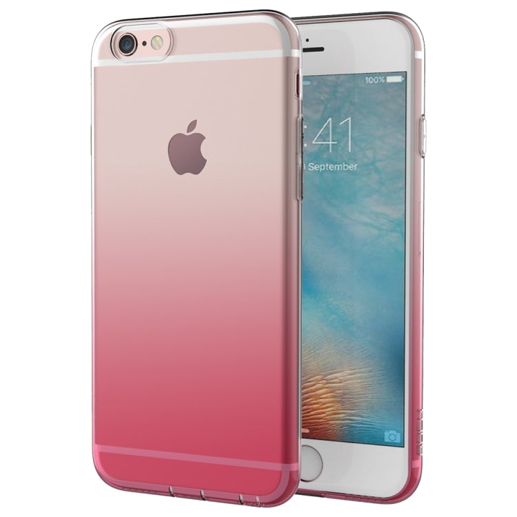 Rock Iris Series For iPhone 6 Plus & 6s Plus Stylish Gradually Changing Color Soft TPU Protective Back Case